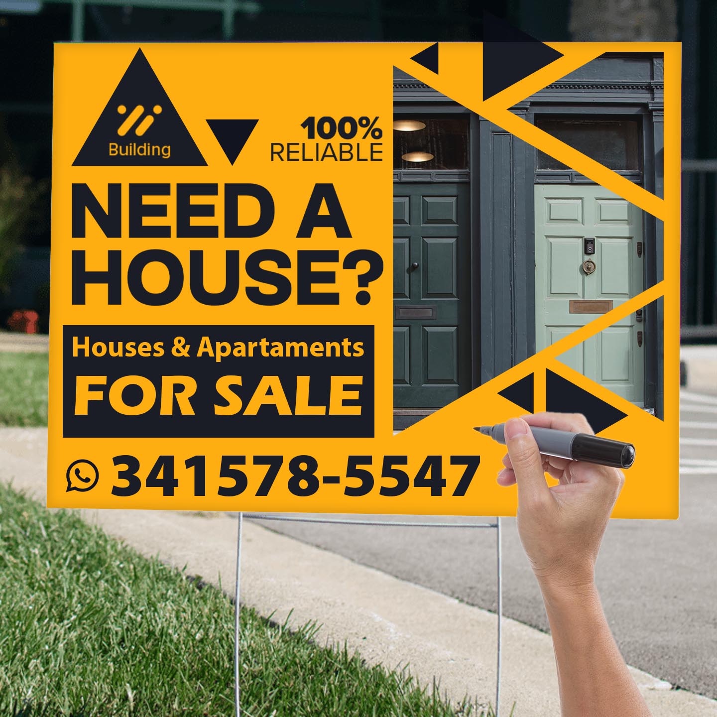 Dry Erase 3/16" Coroplast